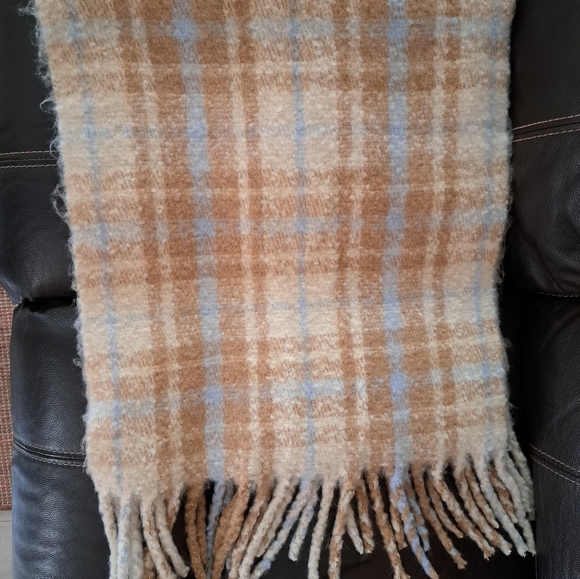 Karly Brushed Plaid Scarf - Picture 7 of 9